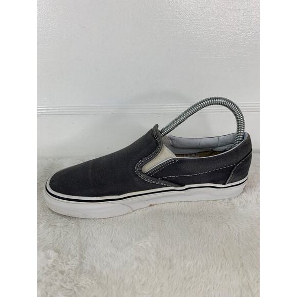 Vans Slip-On Shoes Unisex Gray Size Men’s 5.5 / Women’s 7 Casual Sneakers - Picture 6 of 10
